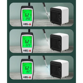 Vzduch Chladnejší Mini Prenosné klimatizácie Ventilátor Tichý Vyparovaním Zvlhčovač Vzduchu 3 Výstroj Rýchlosť pre Office Chladič