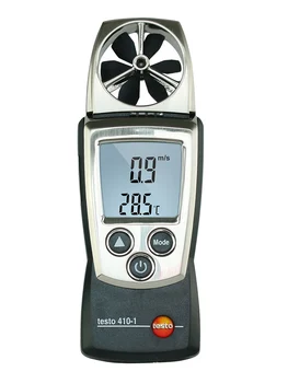 Testo testo410-1/410-2/vysoká presnosť obežné koleso anemometer mini rýchlosť vetra teplota vzduchu tester