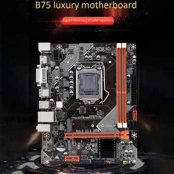 B75 Doske M-ATX základnej Doske Počítača M. 2 LGA1155 Podpora 2*8G DDR3 Dual Channel pre i3 i5 i7 CPU
