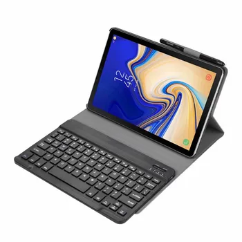 Bluetooth Klávesnica Tabletu Prípade Funda pre Samsung Galaxy Tab S6 Lite 10.4
