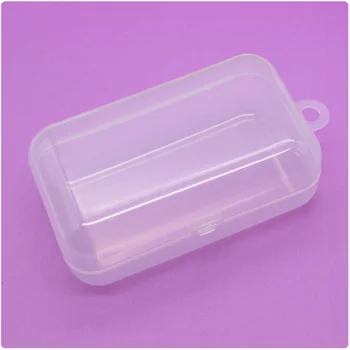 PP priehľadného plastu prázdne políčko obdĺžnikový box balenie príslušenstvo dekoratívny box prenosný riad úložný box