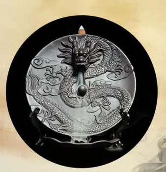 Home Decor tvorivé keramické dragon Závesné dosky Dymu Spätnou Kadidlo Horák