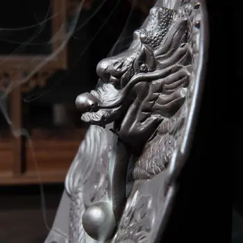Home Decor tvorivé keramické dragon Závesné dosky Dymu Spätnou Kadidlo Horák