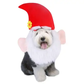 Vianočné Pet Klobúk Dekorácie Pre 2021 Rokov Santa Claus Klobúk Mačky, Psy, Šteniatka Vianočné Dekorácie, Party Nový Rok Pet Kostým