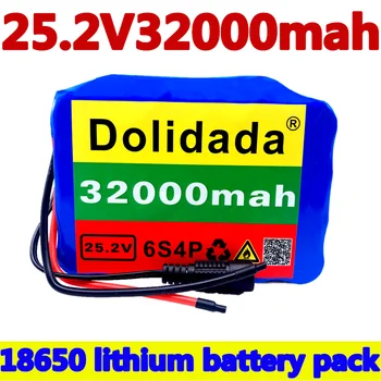 6s4p 24V 32Ah 18650 Batérie, Lítiové Batérie, 25.2 v 32000mAh Elektrické Požičovňa Motoriek /Elektrický/Li ion Batéria