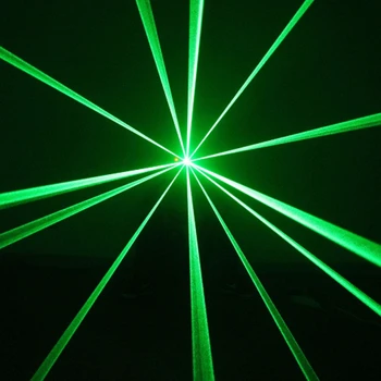 AC100V-240V Diaľkové Fáze Svetlo Zelené/Červené Laserové Línie Lúč Preverovanie DJ Tanečné Bar Xmas Party Disco DMX 512 svetelný Efekt Svetla
