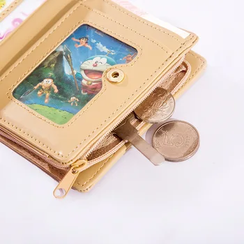 Karikatúra Disney Mickey mouse plyšové peňaženky dievča krátke módne doplnky roztomilý kreslený dievča srdce nové mince kabelku