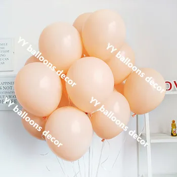 DIY Rose Gold Balón Garland Arch Auta Biely Krém Broskyňa Červenať Balóny Svadobné Svadobné Sprcha Bachelorette Party Dekorácie