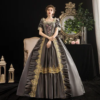 Gothic lolita šaty halloween kostýmy pre ženy princezná cosplay kostým šaty Viktoriánskej kostým vintage šaty Alice