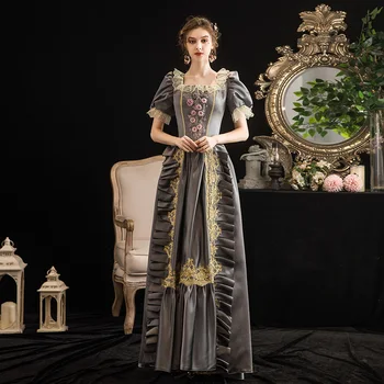 Gothic lolita šaty halloween kostýmy pre ženy princezná cosplay kostým šaty Viktoriánskej kostým vintage šaty Alice