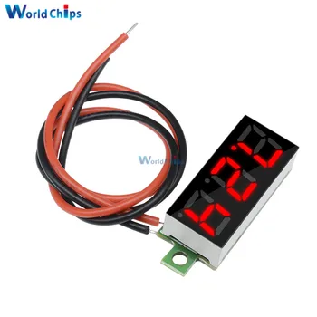 0.28 Palcový 2.5 V-30V Mini Digitálny Voltmeter Napätie Tester Meter Červená LED Displej Elektronické Diely Príslušenstvo Digitálny Voltmeter