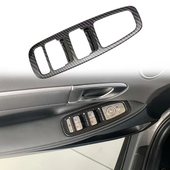 Auto Vnútorné Dvere, Okno, Výťah, lakťová opierka Prepnúť Panel Kryt Výbava Dekoratívne Rám pre Hyundai Sonata DN8 2020 2021