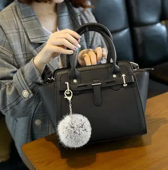 CESTOVNÉ LEOPARD 2018 luxusné Hairball taška bolsa feminina kabelky ženy módne kože tote tašky cez Rameno bolsos mujer sac hlavný