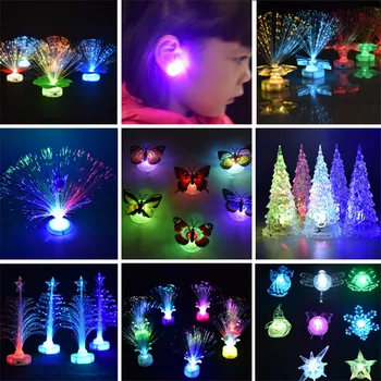 Mini Svetla Optickým Nočné Svetlo Deti Hračky, Halloween, Vianočné Party, Narodeniny, Dekorácie, Lampy