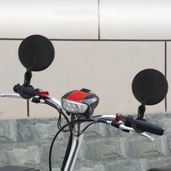 Univerzálny 360 Otočiť Nastaviteľné Požičovňa Spätné Riadidlá širokouhlý Vypuklé Zrkadlo na Bicykli Zozadu MTB Bicykel