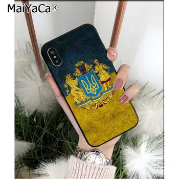 MaiYaCa Ukrajina Vlajka TPU Mäkké Silikónové Telefón puzdro pre Apple iPhone 8 7 6 6 Plus X XS MAX 5 5S SE XR 11, 11pro, max Kryt