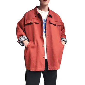 Veľkoobchod 2020 Voľné náradie bunda pánske jarné a jesenné trend kórejský štýl bunda všetkých-zápas farbou retro pánske sako