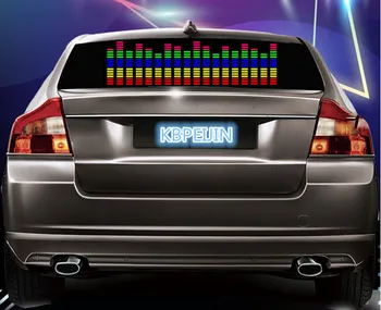 Auto styling neónové svetlo auto LED hudobný Rytmus nálepka pre SUBARU Forester 2016 2009 Outback impreza príslušenstvo 90*25cm