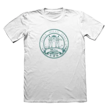 2019 Lete O-Neck Tee Tričko, Miláno, Taliansko Design T-Tričko - Vtipné Mužov Darček Hot Predaja T-shirt