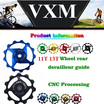 VXM Požičovňa Prehadzovačka Kladka 11T 13T Cestnej Bike MTB Prehadzovačka Kladka Navi Vloženého ozubeného kolesa Ložiskové Džokej Kolesa Časti Bicyklov