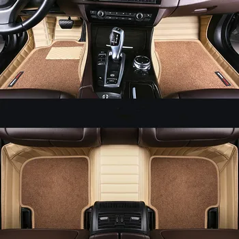 Úplné Pokrytie Nepremokavé Kožené Cievka Koberce Špeciálne Auto Podlahové Rohože sprava Doľava Riadenia Jaguar F-TEMPO XF XJ XK XF XE F-TYP XF