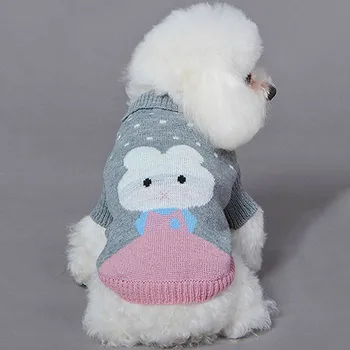 1PC Vianočné Mačka, Pes Sveter Pulóver Zimné Psie Oblečenie pre Malé Psy Chihuahua Yorkies Šteňa Bunda Pet Oblečenie