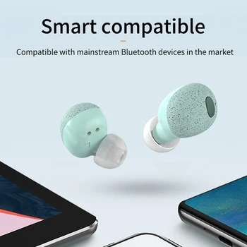 T2S TWS Bluetooth V5 Bezdrôtový in-Ear Headset s Mikrofónom, Stereo HiFi HD Hovor