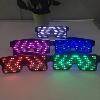 LED Okuliare rozsvieti Bliká slnečné Okuliare Okuliare nočný klub Strana 8 Vzory