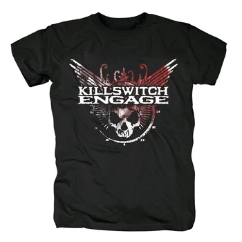 Bavlna Killswitch Engage Ako Letný Zomrie bavlna nové čierne Tričko Európskej Veľkosť