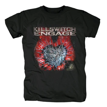 Bavlna Killswitch Engage Ako Letný Zomrie bavlna nové čierne Tričko Európskej Veľkosť