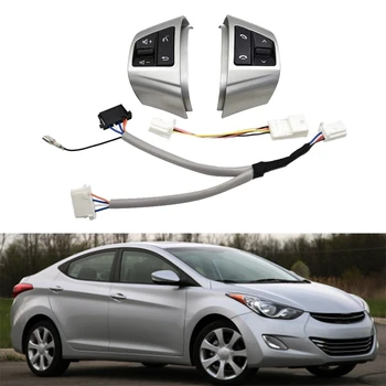 Pre Hyundai Elantra 8 Dlhopisy Bluetooth Hovor Konštantnú Rýchlosť Plavby Upravené multifunkčný Volant Prepnúť Tlačidlo