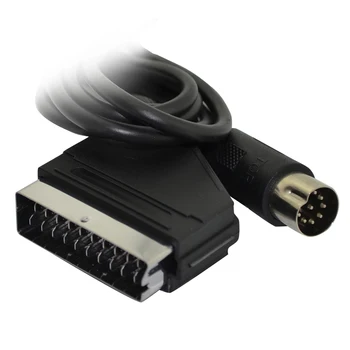 10pcs PAL V-Pin EÚ Scart Kábel AV Viesť pre SEGA Mega Drive 1 pre Genesis 1