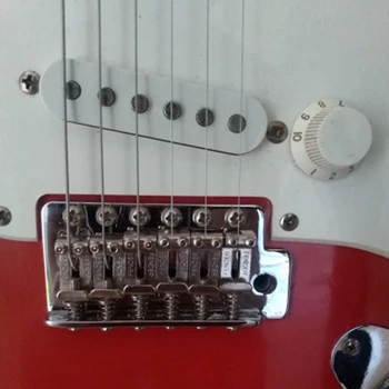 6 Valec Most Vytiahnite Reťazec Kód Elektrická Gitara Sedlo pre Stratocaster Telecaster Elektrické Gitarové Príslušenstvo