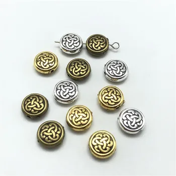 20pcs ploché kolo vzor korálky konektory pre šperky, takže DIY handmade náramok, náhrdelník pomocného materiálu