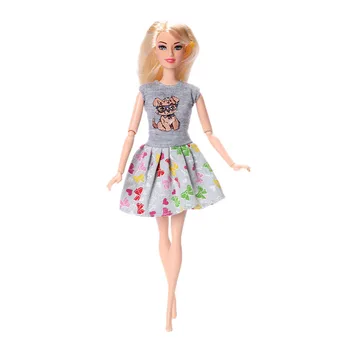 Bábiky Oblečenie Plné Sukne Pre Barbies Accesstories Doll Oblečenie Milosť Denné Šaty Cute Slušný Tvorbu Fashion Darček