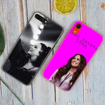 Demi Lovato Zostať silný Horúce Módne Transparentné Pevný Kryt Telefónu puzdro pre iPhone X XS Max XR 8 7 6 6 Plus 5 SE 5C 4 4S