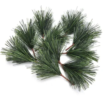 Zelený 10 Ks/veľa Umelého Ihličia Vianočný Strom Decor Ihly Zmiešané Branchs Vianočné Ozdoby Nový Rok Doma Dodávky