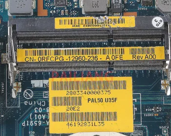 PAILIANG Notebook základná doska pre DELL E6420 PC Doske 0RFCPG LA-6591P plný tesed DDR3