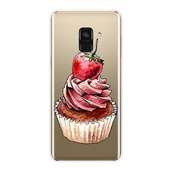 Sladké Telefón Puzdro Pre Samsung Galaxy A6 A7 A8 2018 A3 A5 2016 2017 Mäkké Silikónové Zadný Kryt Pre Samsung Galaxy A6, A8 Plus 2018