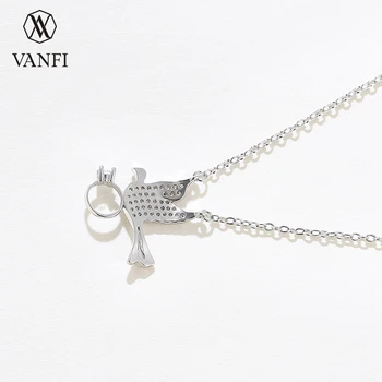Kfvanfi deň matiek darček kórejský náhrdelník vtákov, zvierat prívesok náhrdelník módne šperky