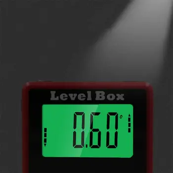 Digitálne Uhlomery Inclinometer Nepremokavé Elektronické Úrovni Políčko Digital Uhol Finder Skosenie Meter Magnetické Základne Meracie Nástroje