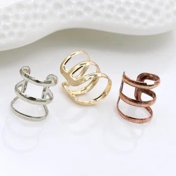 Predaj Jednoduché Náušnice U-tvarované Ucho Klipy Zliatiny Pokovovanie Bez Ear Piercing Ucha Kosti Videoklip kórejského Šperky, Náušnice pre Ženy