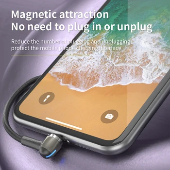 WSKEN Magnetické Kábel USB Typu C Magnet Poplatok Core Micro usb Kábel Na iPhone SE Xs 11 Pro Samsung Xiao C Rýchle Nabíjanie Drôt