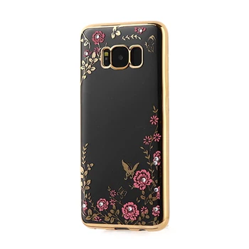 PLACHÝ Mäkké Electroplate Telefón Prípade Cover obal Na Samsung Galaxy S8 Plus