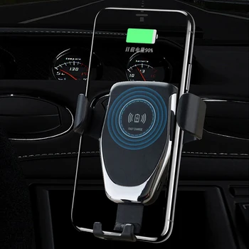 Automatické Upínanie Rýchlo, Bezdrôtová Nabíjačka do Auta Pre IPhone 11 XS XR X 8 Rýchle Nabíjanie Pre Xiao Air Vent Mount Auto Držiaka Telefónu