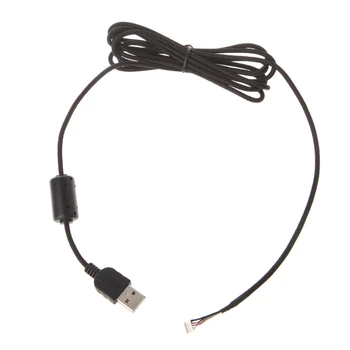 Myš USB Kábel Linka Náhradné Drôt pre Logitech G5 G500 špeciálne myši linky