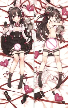 FPT galgame Monobeno -Happy End - sexy Sawai Natsuha Chima & Minokasa Nagi vankúš anime Maitetsu telo obliečka na Vankúš Dakimakura