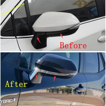 Chrome Spätné Zrkadlo na Ochranu Pás Čalúnením Streamer Kryt Výbava vhodné Pre Toyota Corolla 2019 2020 2021 ABS / Auto Príslušenstvo
