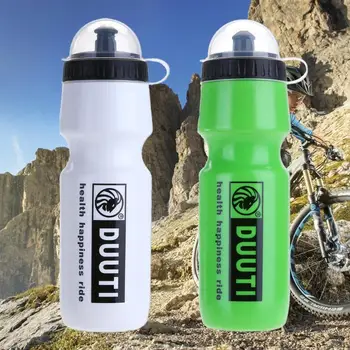 Nové 700ML Prenosné Outdoorové Športy, Cyklistické Bicykli jazda na Bicykli Plastové Piť Vodu Fľaša S protiprachovým Krytom Praktické