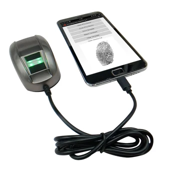 HF Biometrické USB snímač Odtlačkov prstov Digitálne Prst Tlač, Scanner Zadarmo SDK PHP Micro USB Čase Nahrávania Pre Windows Android